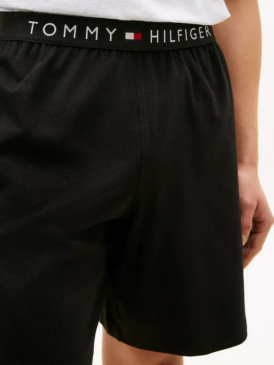 Tommy Hilfiger Sommer Herrenpyjama Bermuda Schwarz