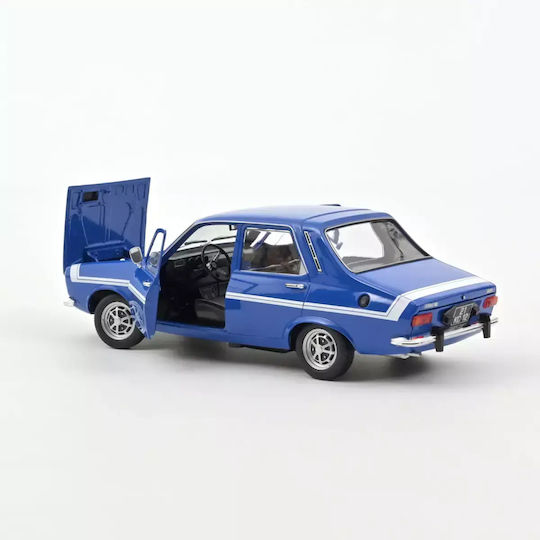Renault 12 Gordini 1971 Mașină Albastru-de-franța Model Scara 1:18 1:18