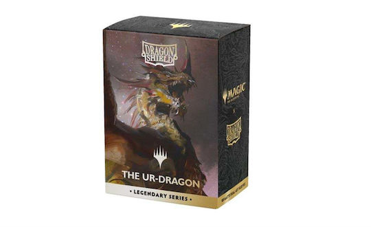 Arcane Tinmen Матирани Ръкави За Карти Magic The Gathering Стандартен Размер 100 Бр Черни