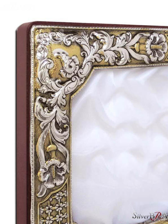 SilverBrand.gr Wedding Crown Case Rectangle Gold 23x29cm