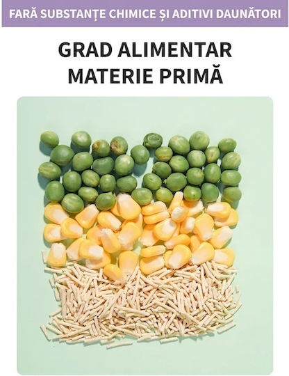 Φυτική Άμμος Γάτας Tofu με Άρωμα Λεβάντα 6lt