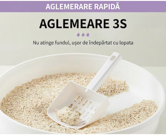 Растителен Пясък за Котки Tofu с Аромат на Зелена Ябълка 6lt