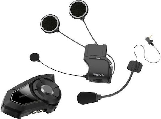 Sena 30K Dual Intercom for Riding Helmet with Bluetooth intercom 2000m Black