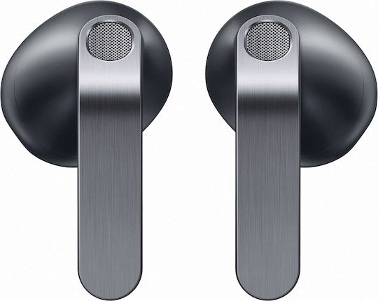 Samsung Galaxy Buds4 Bluetooth Handsfree Ακουστικά με Αντοχή στον Ιδρώτα και Θήκη Φόρτισης Μαύρα