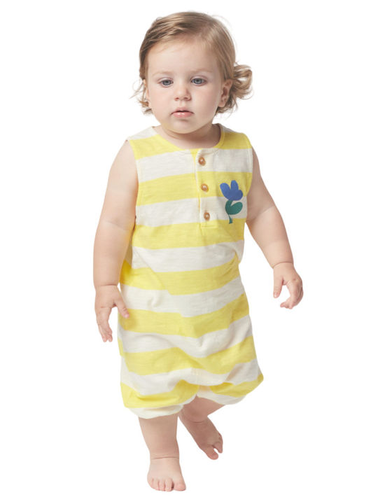 Bobo Choses Gelber Baby-Strampler
