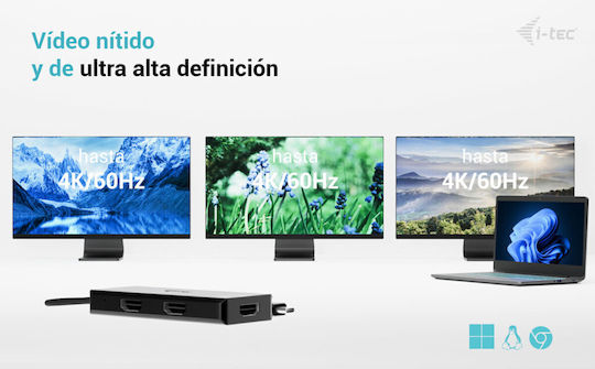 i-tec Μετατροπέας USB-C male σε HDMI female 1τμχ S55313366