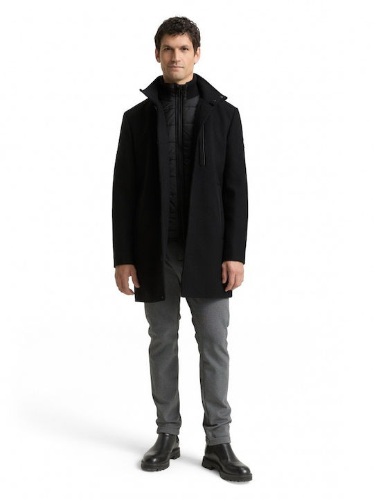 Men's Half Coat Black