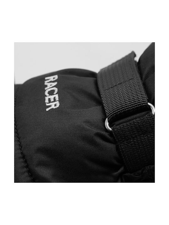 Racer Mittens Unisex Γάντια Σκι & Snowboard Μαύρα