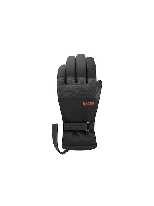 Racer Unisex Ski & Snowboard Gloves Black