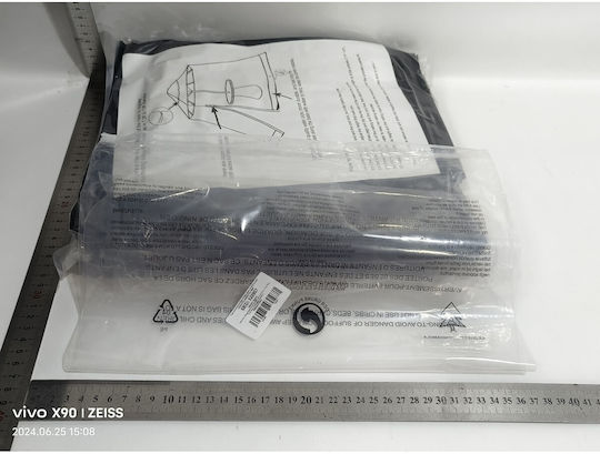 Alista Home Plasă De Țânțari Pentru Camping Umbrelă De Soare Înălțime 2.3 M Diametru 3 M Neagră