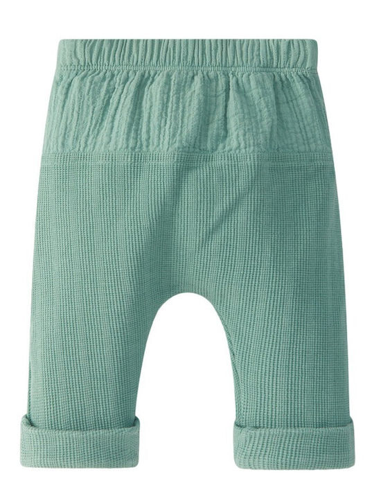 Kinderhosen Stoff Grün