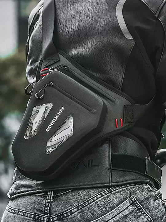 Rockbros Торбичка За Крак Черен 1л