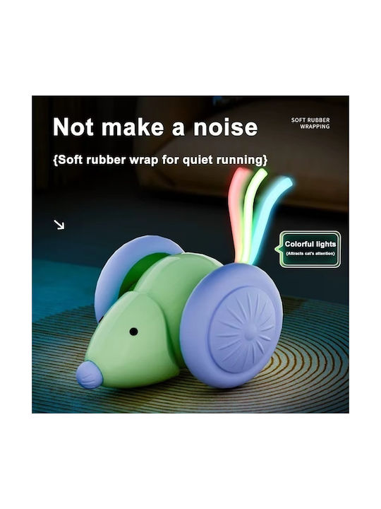Smart Interactive Toy Smart Mouse Cats Dogs Led Lights Auto Activation
