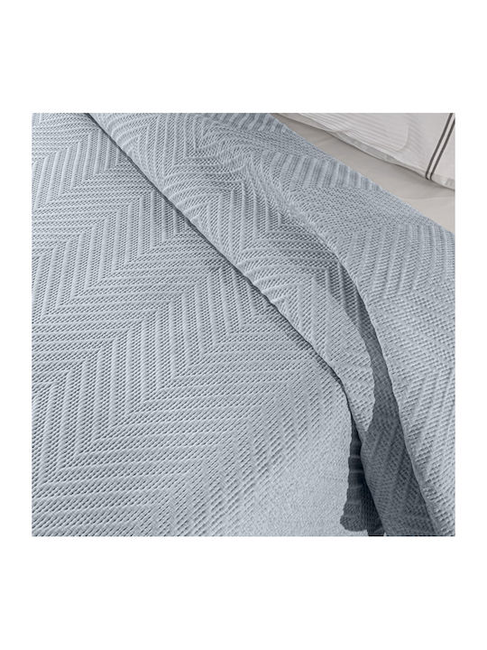 Guy Laroche Hamptons Κουβερλί Ημίδιπλο Microfiber Hamptons Blue 180x240cm