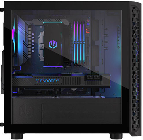 Endorfy Signum M30 ARGB Gaming Mini Tower Computer Case Black