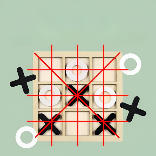 Επιτραπέζιο Παιχνίδι Tic Tac Toe για 2 Παίκτες 126531 Alista Home