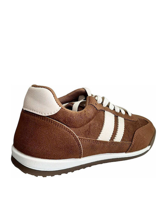 Damen Sneakers Camel 9060-Camel