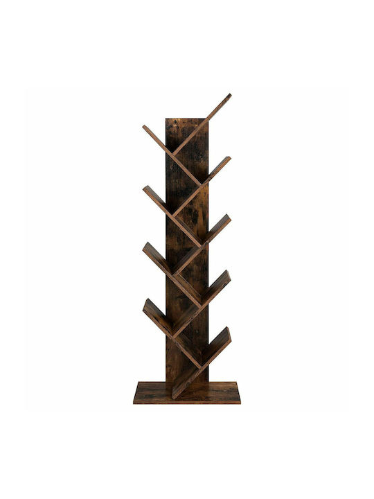 Βιβλιοθήκη Καφέ 50x25x141.5εκ.
