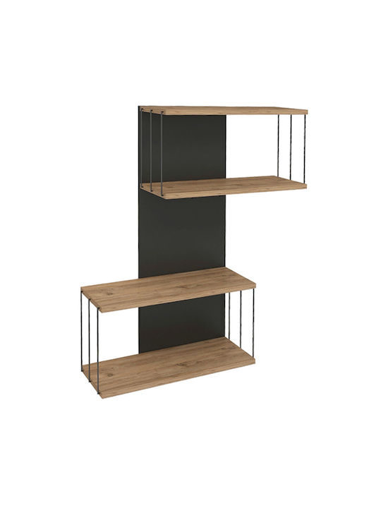 Рафт Стенен Destan Въглени 65x19x96см.