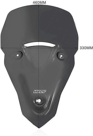 WRS Getöntes Visier Motorrad für Honda Tiger für Triumph Tiger TR009FS