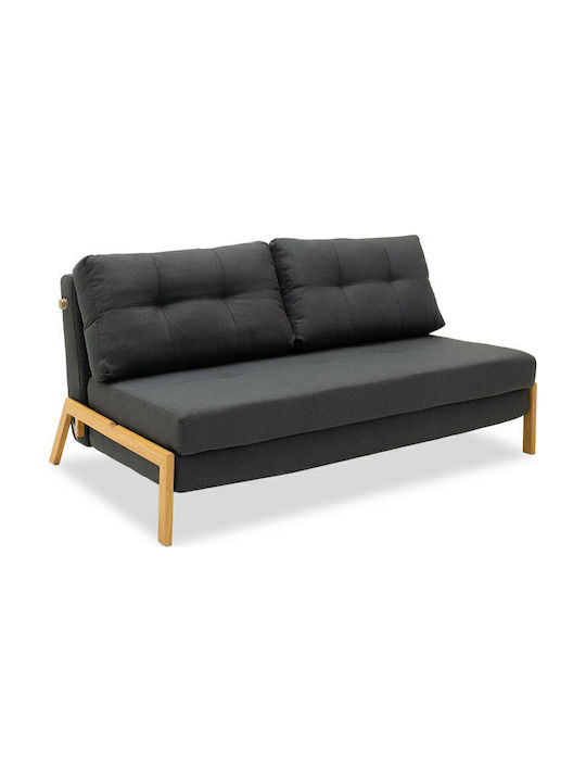 Fancy Διθέσιος Καναπές Κρεβάτι Ανθρακί 150x92x77εκ.