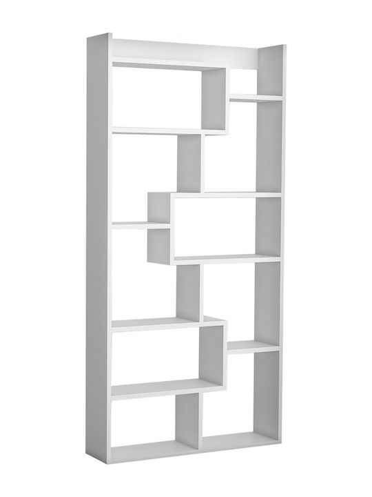 Bookcase A-g Kuttap White 90x22x182cm