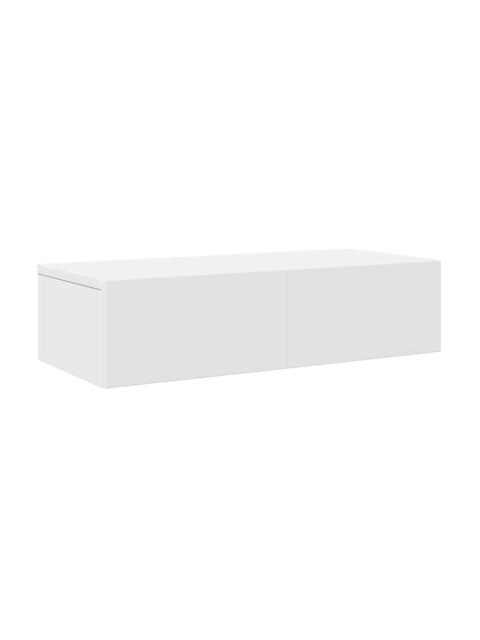 Рафт Стенен Бял 60x26.5x15см.