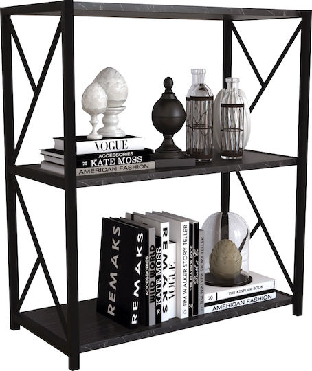 Bücherschrank Jawara 14870076 70x34x78.5εκ. Schwarz
