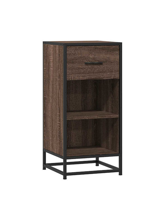 Brown Wooden Bookcase 35.5x35x76cm
