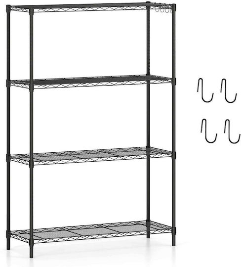 Black Bookcase 138.5x91x35cm Black Bookcase 138.5x91x35cm