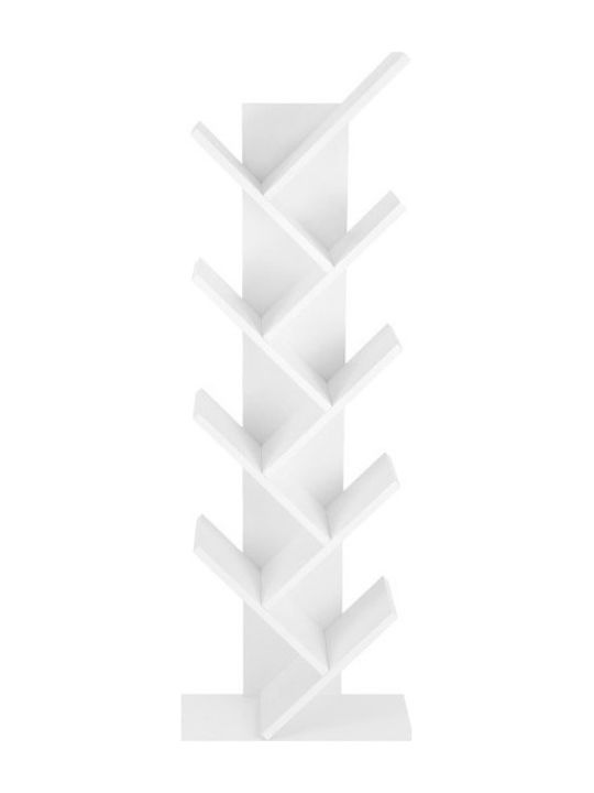 Bookcase White 50x25x141.5cm