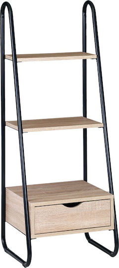 Bookcase 44x37x114cm Black - Flag Bookcase 44x37x114cm Black - Flag