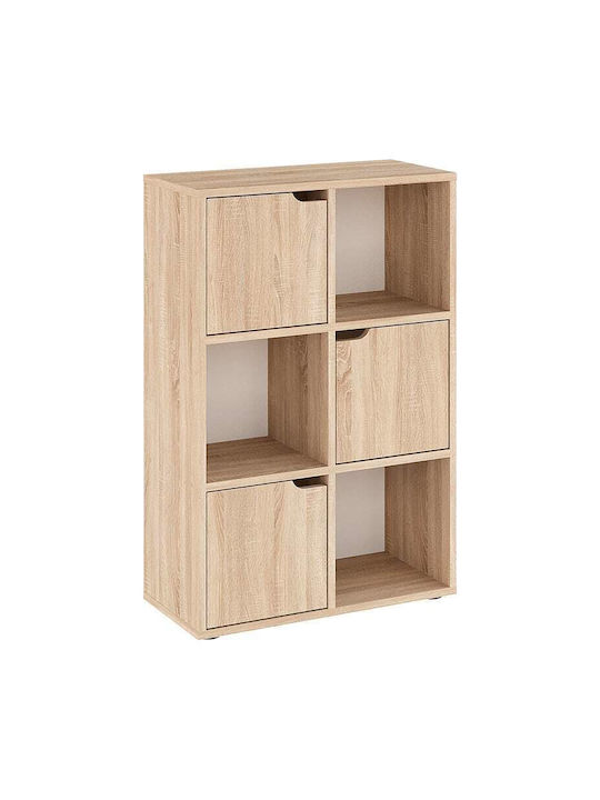 Βιβλιοθήκη Bookel Sonoma 59.5x27.5x89εκ.
