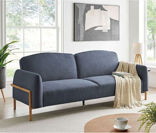 Molino Canapea Cu Două Locuri Pat Gri Închis 218x85x83 cm E9415,1