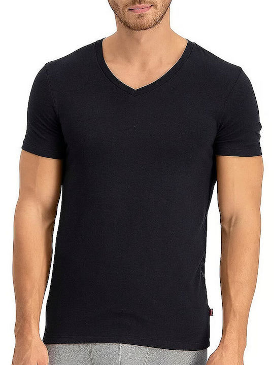 Herrenunterhemden in Schwarz Farbe 2Pack
