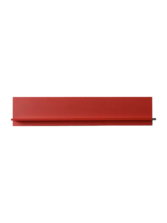 Regal Wand Red 120x25x20cm