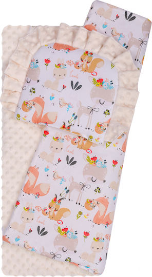 Duet Baby Beige Crib Set 5 Pieces