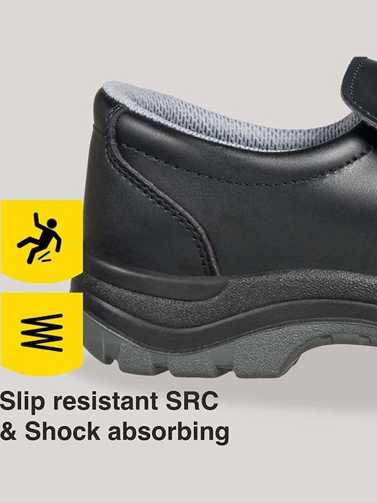 Safety Jogger Waterproof Safety Work Shoe Black S3 with SRC Certification