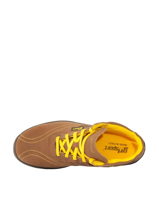 Grisport Marostica Водоустойчив Ботуши Защита Brown S3 с Сертификация SRC