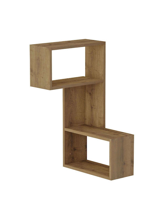 Corner Shelf Wall Part Open Café 47x20x82cm
