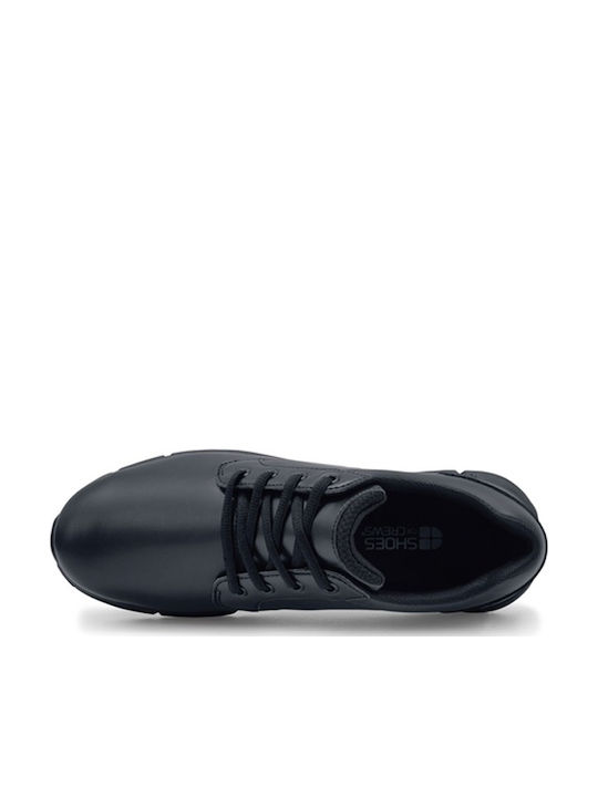 Shoes For Crews Saloon Ii Scăzut de Lucru Black OB cu Certificare SRC