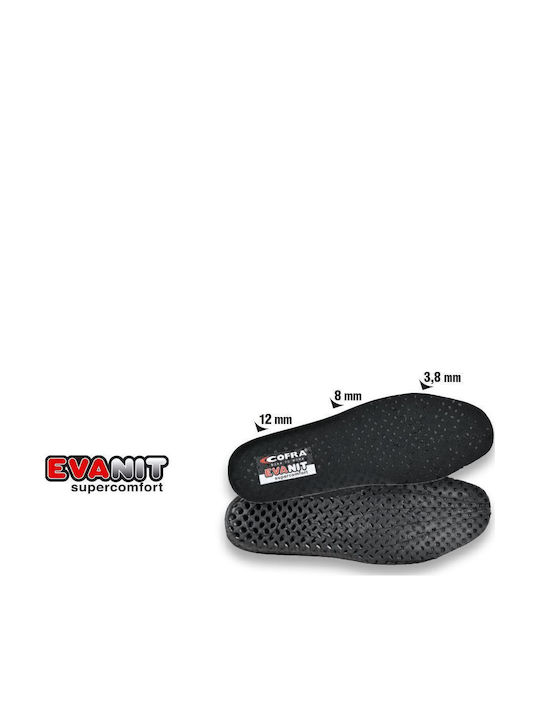 Cofra Ural Wasserdicht Stiefel Sicherheit Schwarz S3 mit Zertifizierung P, CI,SRC