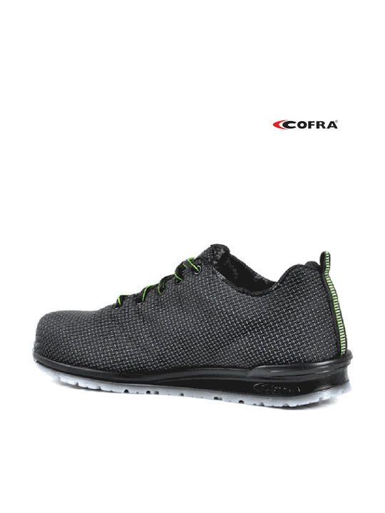 Cofra Monti Waterproof Low Safety Black S3 with Certification P,SRC