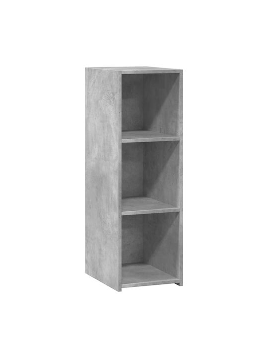 Grey Bookcase 30x41x93cm