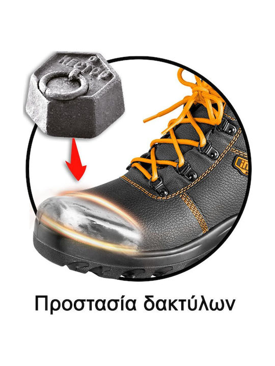 Ingco Boots Safety SB with Certification P