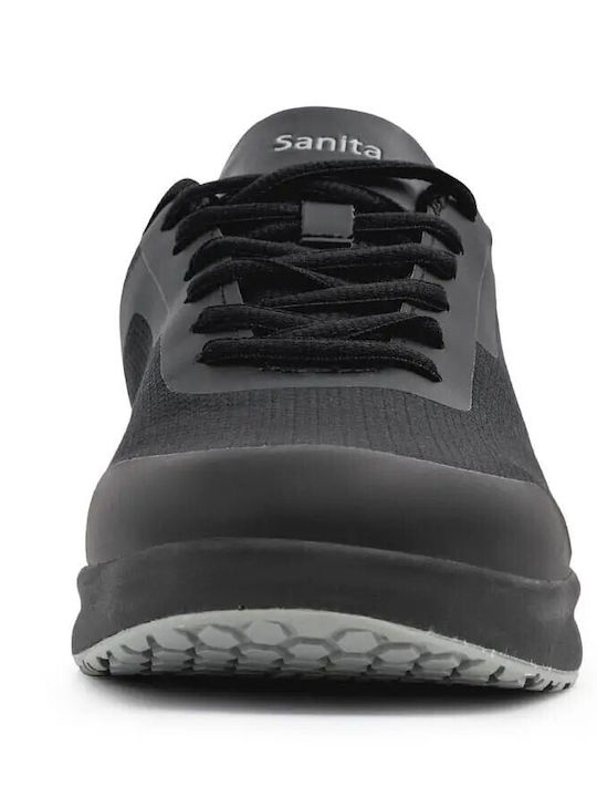 Sanita Concave Παπούτσι Εργασίας Μαύρο O1