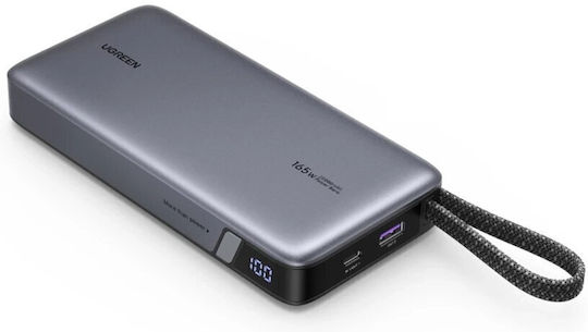 Ugreen PB726 Power Bank 25000mAh 165W με Θύρα USB-A και 3 Θύρες USB-C Power Delivery Γκρι