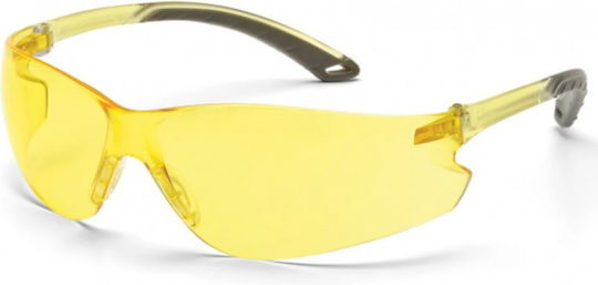 Pyramex Itek Safety Glasses for Protection with Yellow Lenses 1pcs