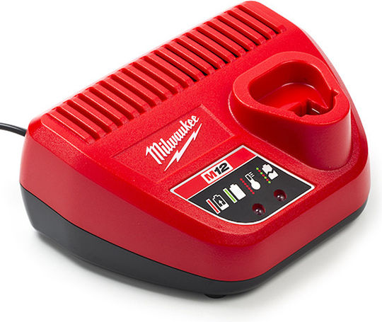 Milwaukee Зарядно за Батерии за Инструменти 10.8-12V Литиева C12 C