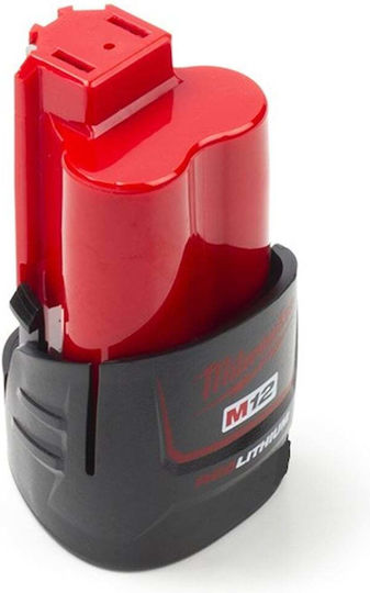 Milwaukee Батерия за Инструменти Литиеви 12V с Капацитет 3Ах M12B3